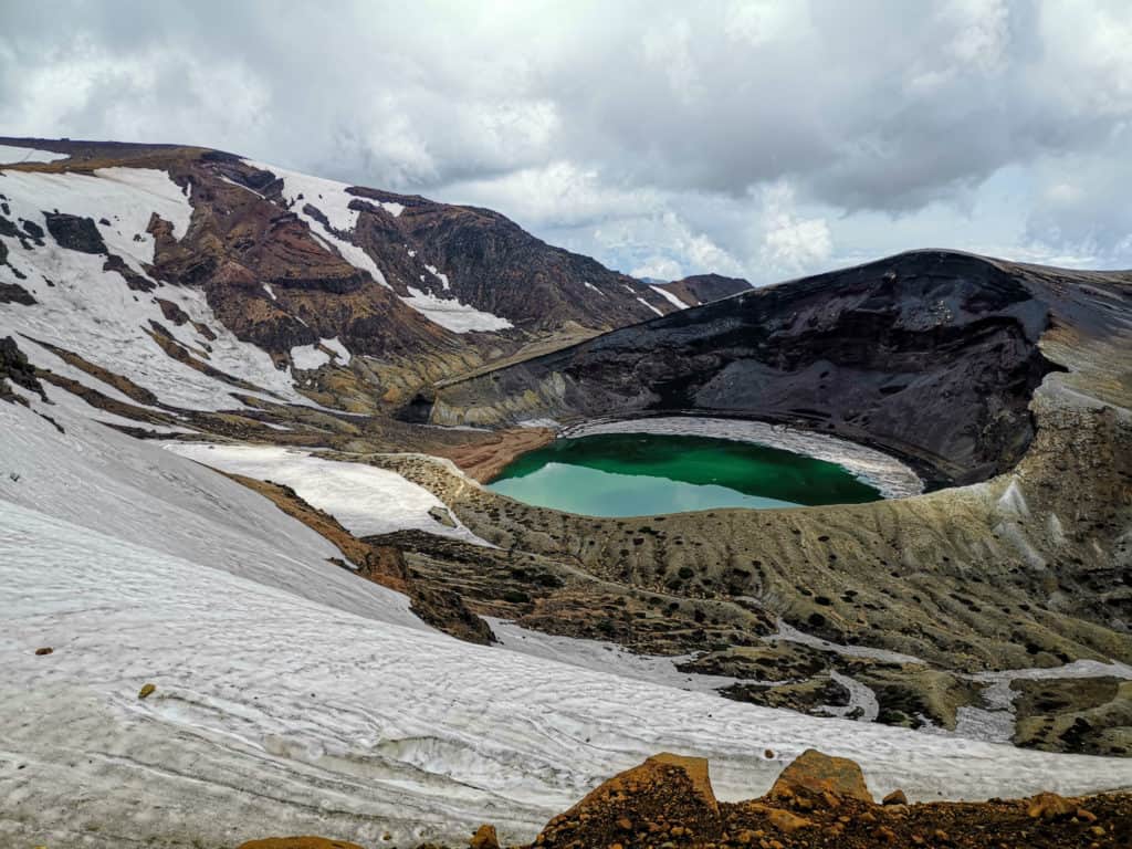 Okama crater, MT Zao