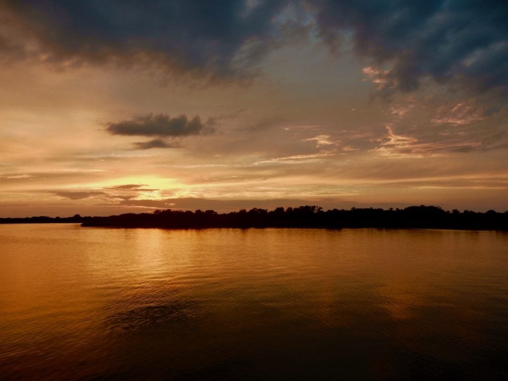 Sunset on Chester River Packet Chestertown MD Sunset via Chester River Packet Chestertown MD