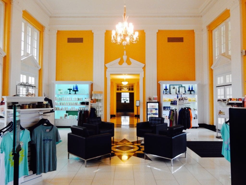 Roosevelt Baths Lobby Saratoga Springs NY Roosevelt Baths Lobby Saratoga Springs NY