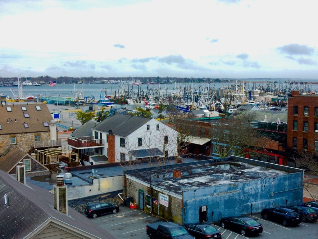 Harbor View from New Bedford Whaling Museum MA