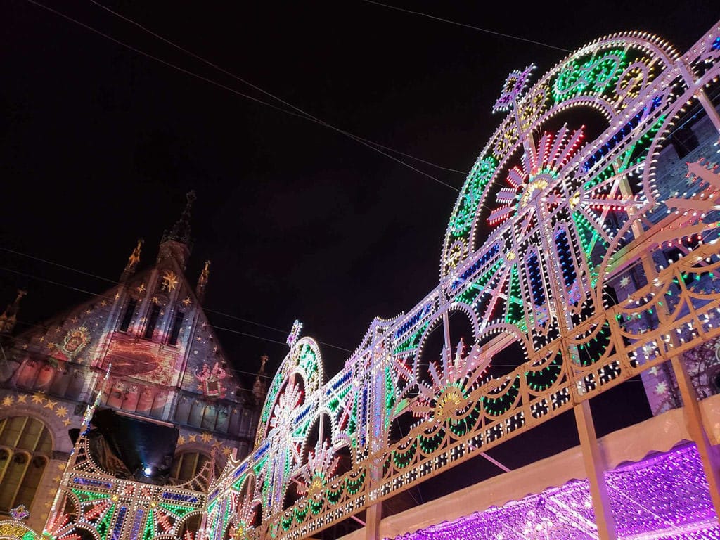 modern zurich christmas market in switzerland