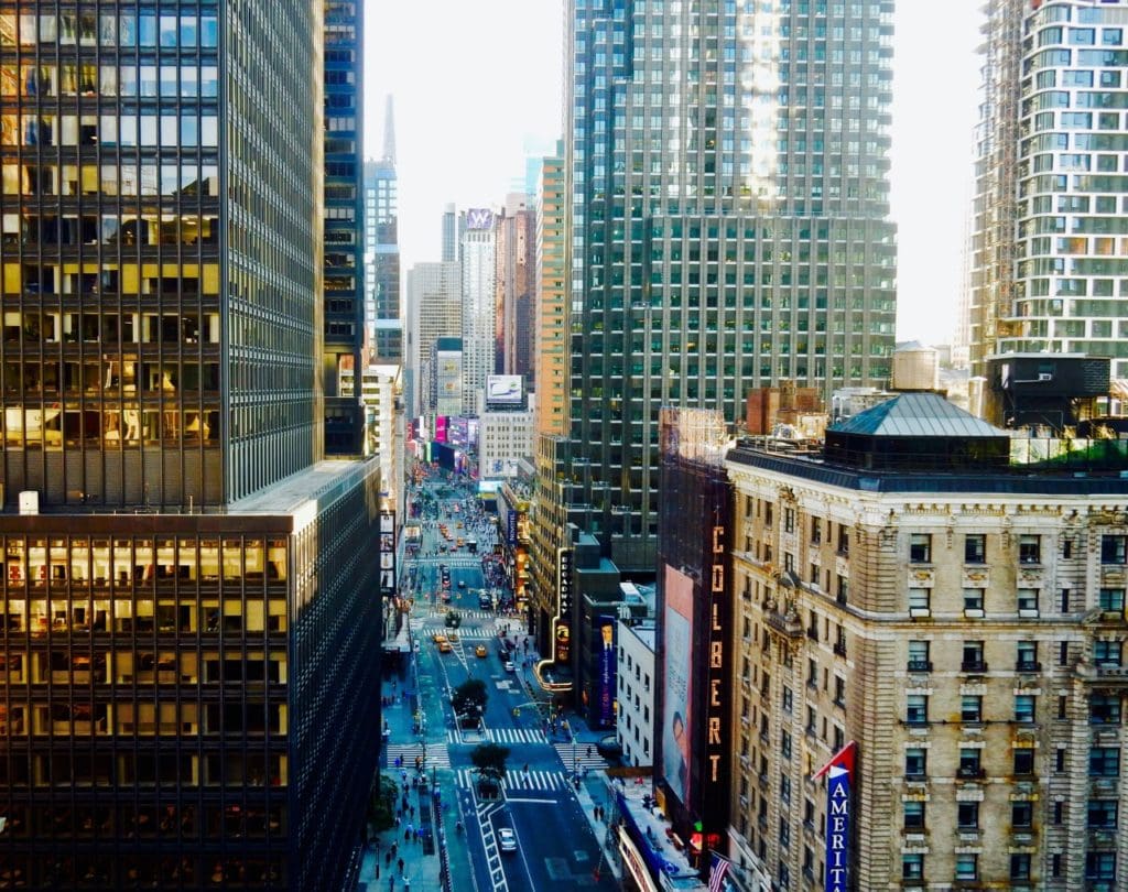 View from PHD Terrace Dream Hotel NYC View from PHD Terrace Dream Hotel NYC