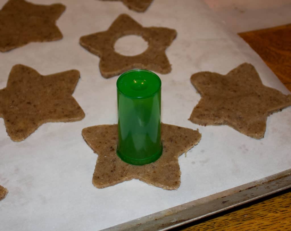 Get creative with household objects to make shapes in your cookies.