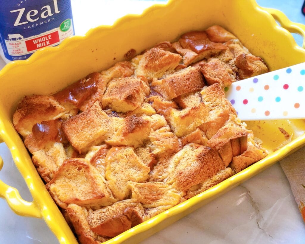 Quick And Easy Brioche French Toast Casserole By Momma Chef