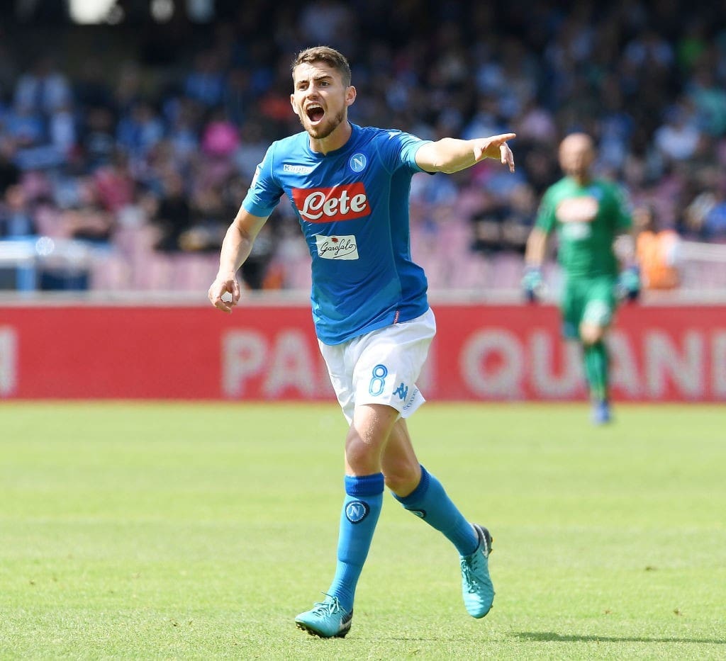 Napoli's £60 million valuation of Jorginho is forcing Manchester City to look elsewhere. (Photo courtesy - Francesco Pecoraro/Getty Images)