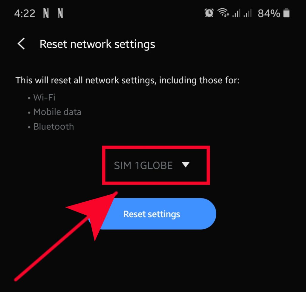 How To Reset Network Settings In A Samsung Device (Android 10)