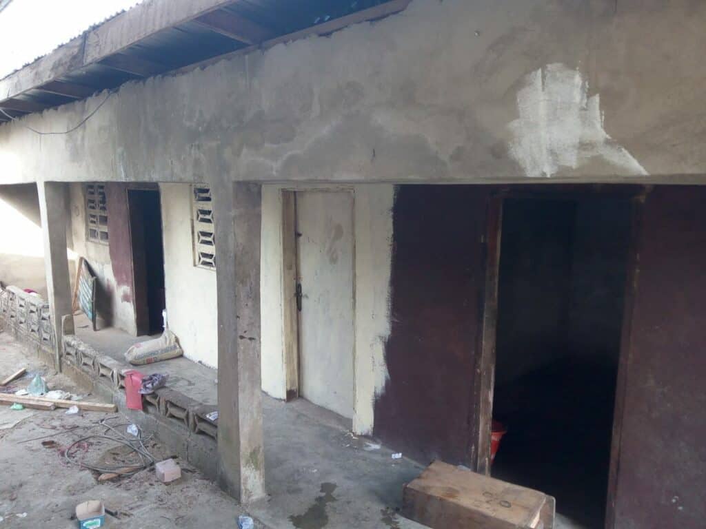 Compound Back Yard Frances Blog - The Koinonia Trust