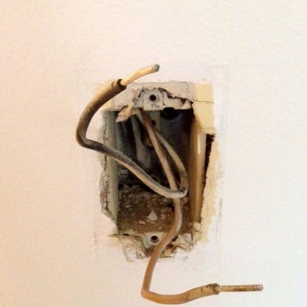 aluminum wiring outlet