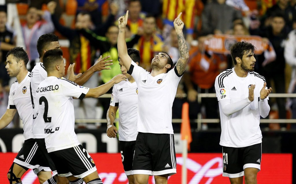 Paco Alcacer would be 'praying to the Gods' that Valencia accept Barcelona's bid which would give him the opportunity to play for the historic Blaugranes. (Picture Courtesy - AFP/Getty Images)