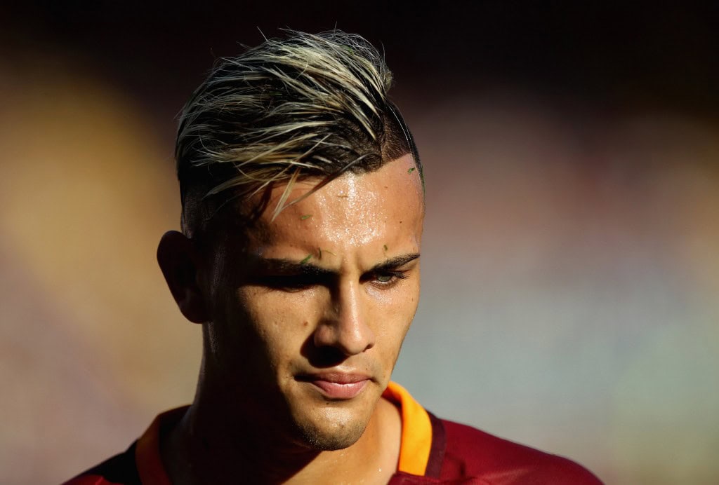 ROME, ITALY - AUGUST 20: Leandro Paredes of AS Roma looks on during the Serie A match between AS Roma and Udinese Calcio at Olimpico Stadium on August 20, 2016 in Rome, Italy. (Photo by Paolo Bruno/Getty Images)