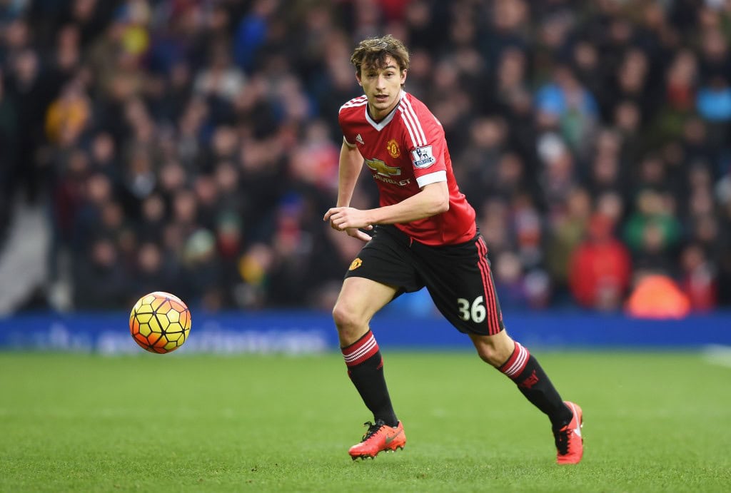 WEST BROMWICH, ENGLAND - MARCH 06: Matteo Darmian of Manchester United in action during the Barclays Premier League match between West Bromwich Albion and Manchester United at The Hawthorns on March 6, 2016 in West Bromwich, England. (Photo by Michael Regan/Getty Images)