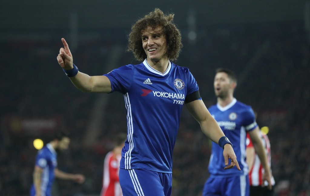 SUNDERLAND, ENGLAND - DECEMBER 14: David Luiz of Chelsea is seen during the Premier League match between Sunderland and Chelsea at Stadium of Light on December 14, 2016 in Sunderland, England. (Photo by Ian MacNicol/Getty Images)