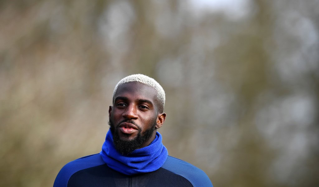 France's midfielder Tiemoue Bakayoko arrives for a training session in Clairefontaine, near Paris, on March 21, 2017, as part of the team's preparation for the upcoming World Cup 2018 qualifiers. / AFP PHOTO / FRANCK FIFE (Photo credit should read FRANCK FIFE/AFP/Getty Images)