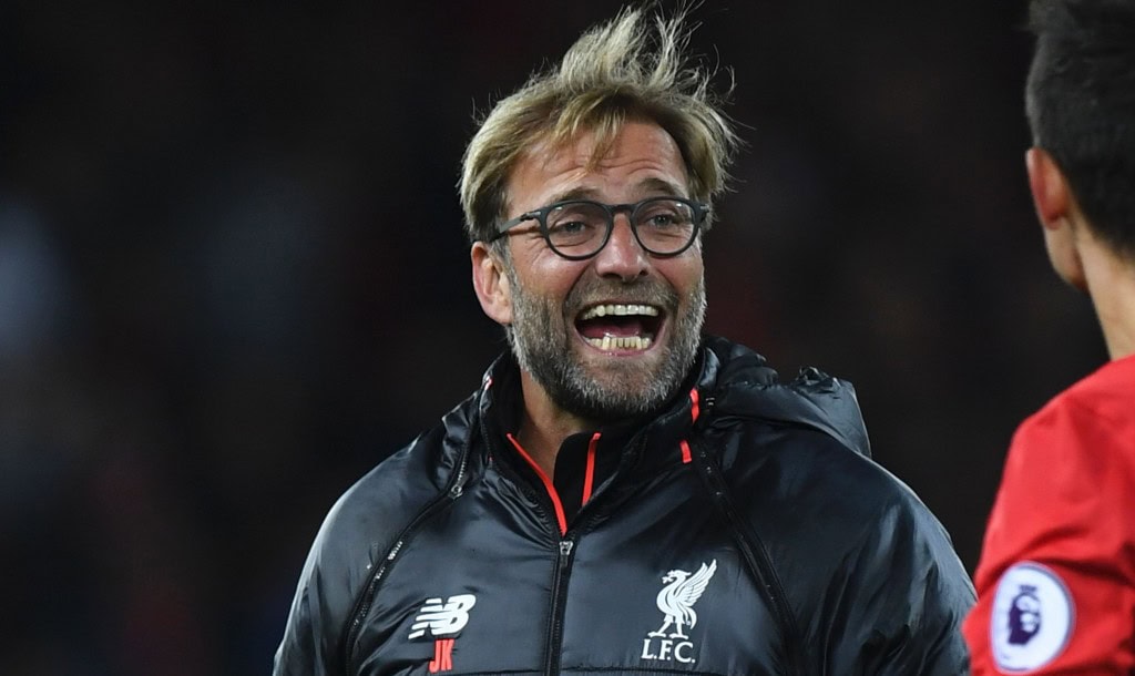 Klopp had the last laugh. (Picture by Paul Ellis AFP/Getty Images)