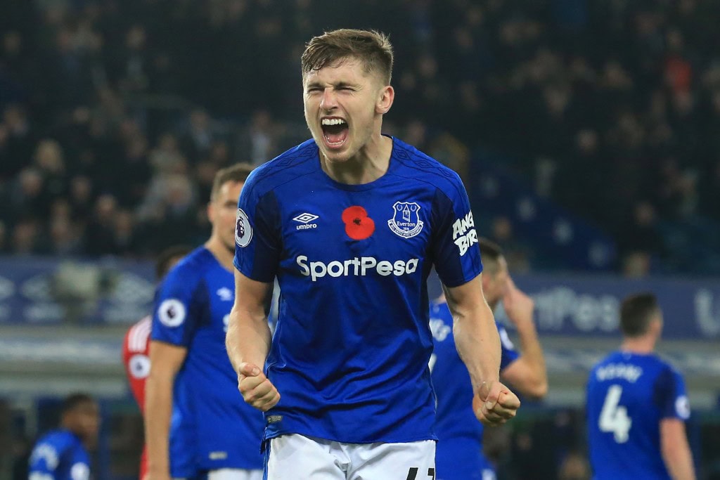 Another Kenny in the Merseyside derby. (Picture Courtesy - AFP/Getty Images)