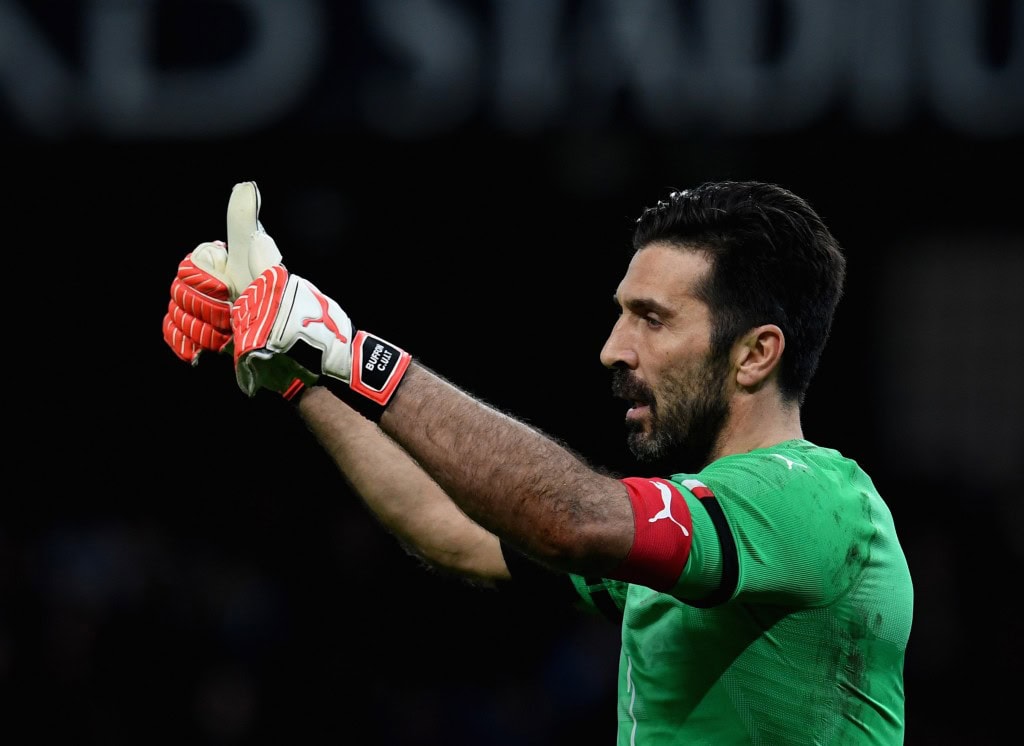 Still got it! Buffon was impressive in goal for Italy (Photo by Claudio Villa/Getty Images)