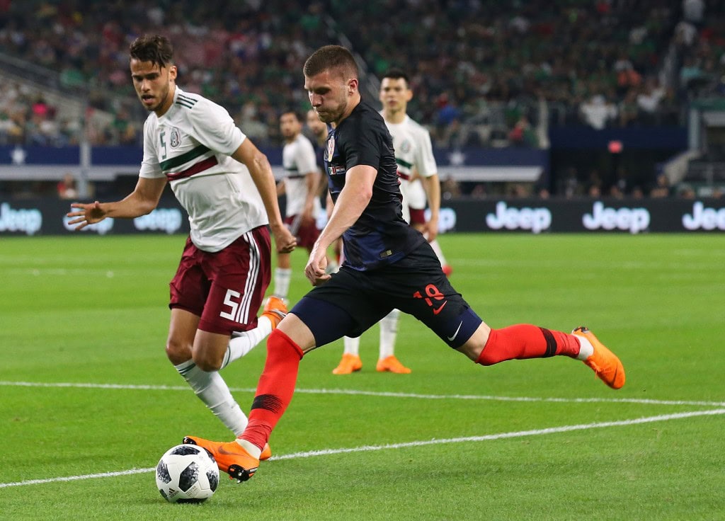 Rebic was a bright spot in attack for Croatia (Photo by Richard Rodriguez/Getty Images)