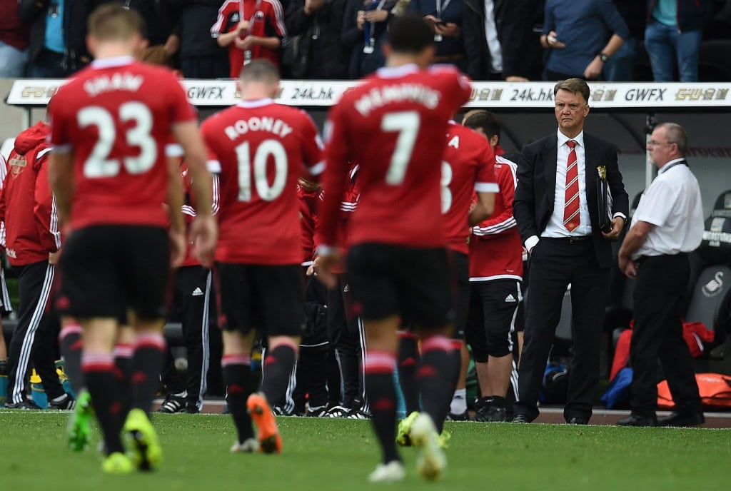 Shaw had done quite a few things right under Van Gaal. (Picture Courtesy - AFP/Getty Images)