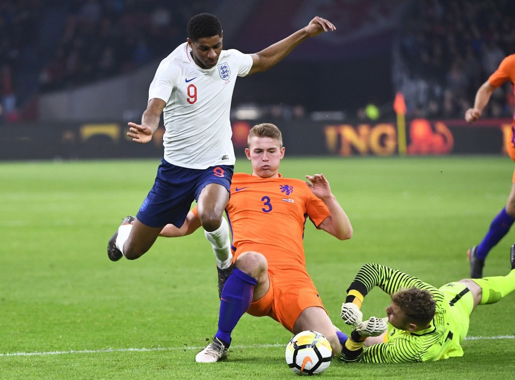 de Ligt seems prepared for the step up in club football. (Picture Courtesy - AFP/Getty Images)