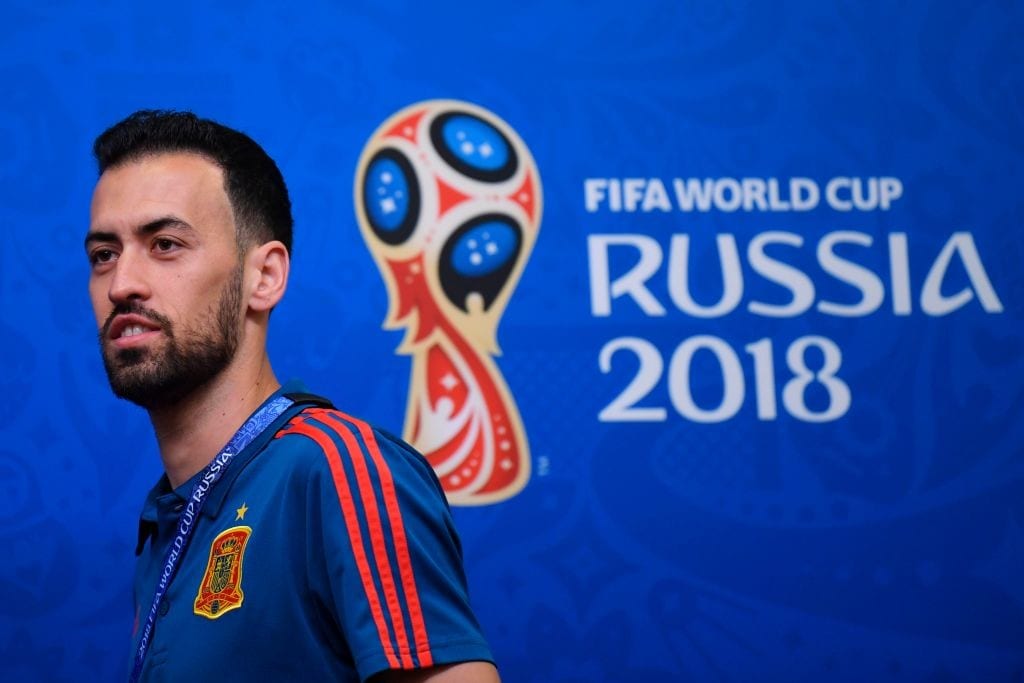 Sergio Busquets has a key role to play against Morocco. (Photo courtesy: AFP/Getty)