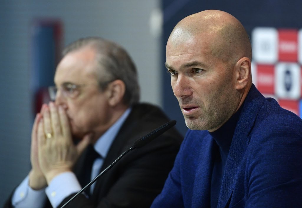 Zidane's decision has left everyone in shock. (Picture Courtesy - AFP/Getty Images)