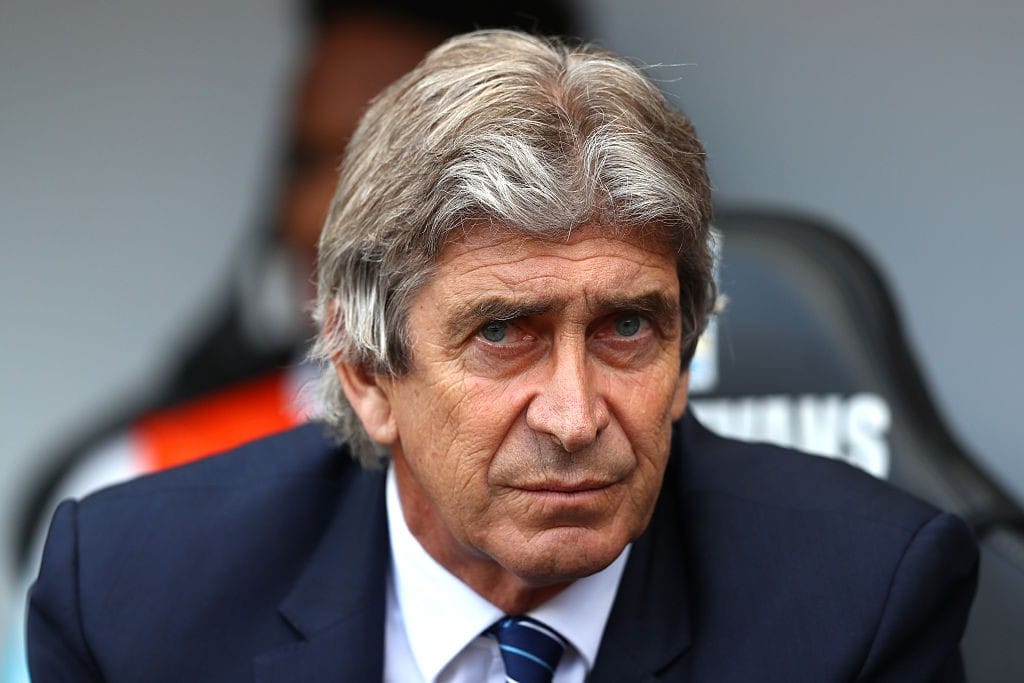 West ham manager, Manuel Pellegrini is interested in bringing a number of players to the club with Rafinha reported to be among them. (Photo courtesy: AFP/Getty)