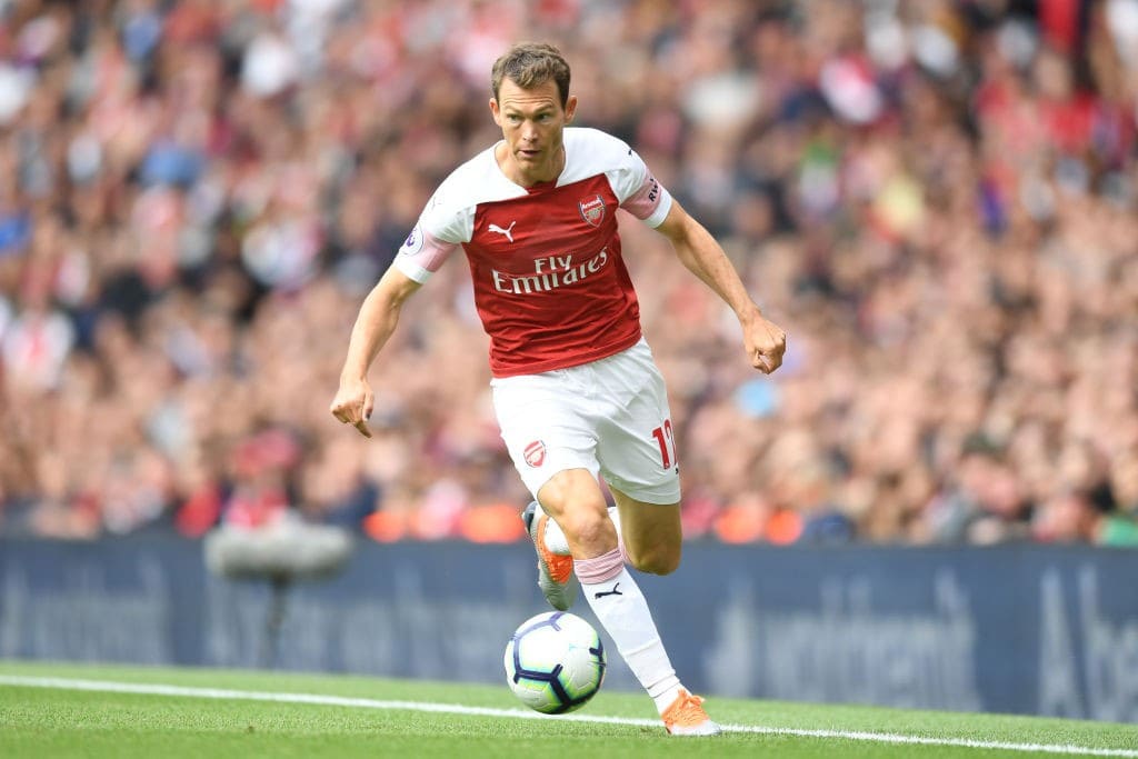Lichtsteiner will leave Arsenal after only a single season at the club. (Photo courtesy: AFP/Getty)