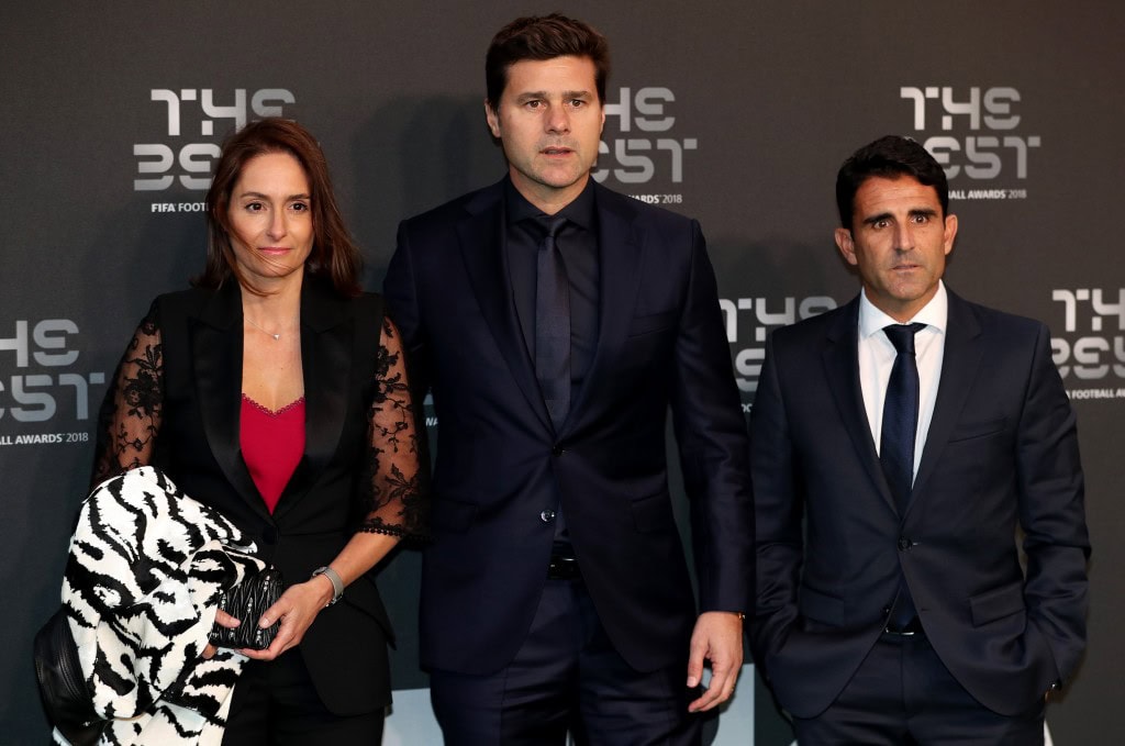 Pochettino held talks with Real Madrid president Florentino Perez at the Best FIFA awards this week. (Photo courtesy - Dan Istitene/Getty Images)