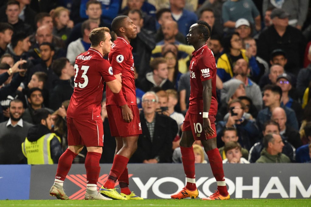 Sturridge scored a stunner to equalize (Photo by GLYN KIRK/AFP/Getty Images)