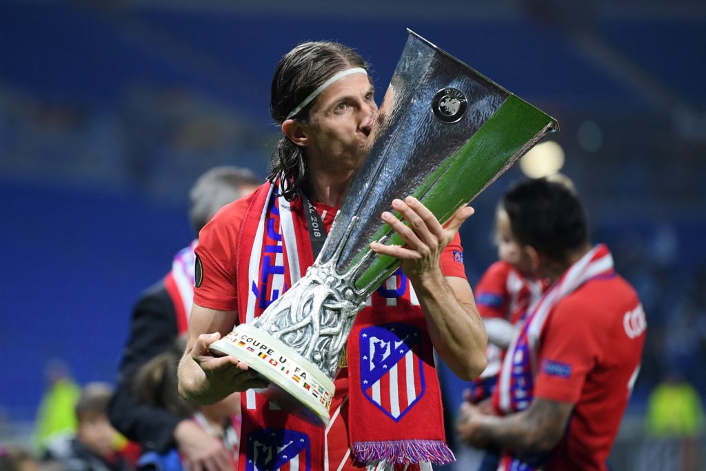 Filipe Luis will also add some winning mentality to the Arsenal dressing room. (Picture Courtesy - AFP/Getty Images)