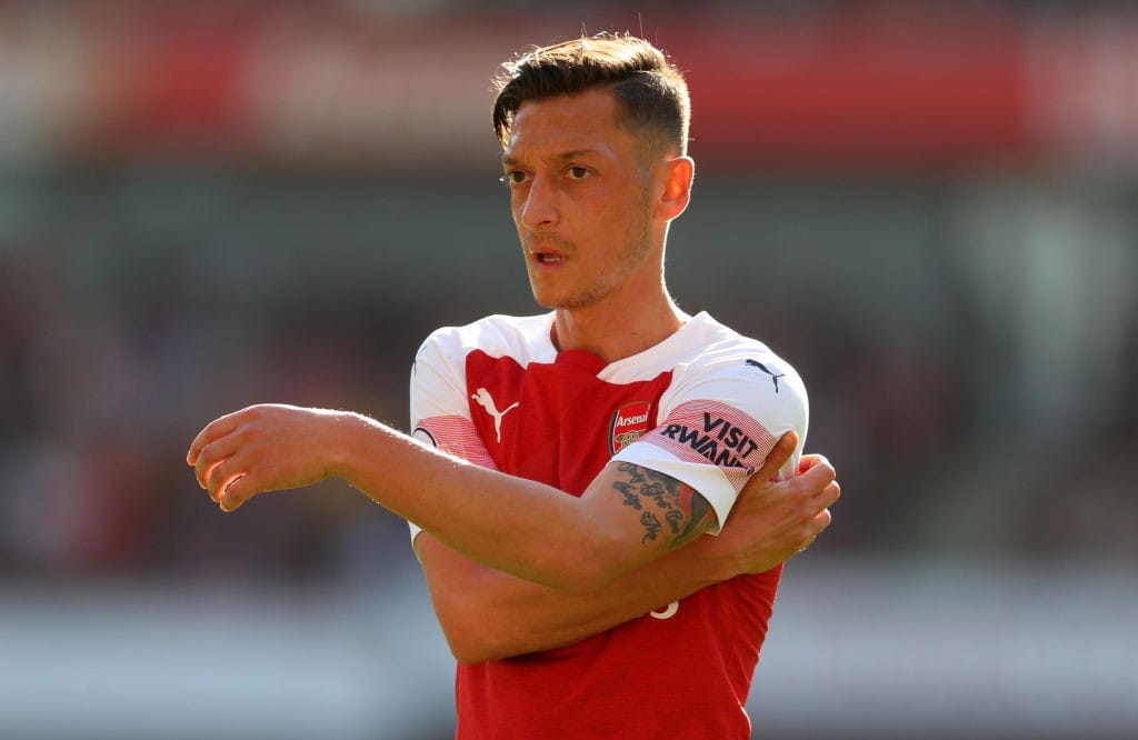 Arsenal welcome Mesut Ozil back into the squad after missing the last game with back spasm. (Photo courtesy: AFP/Getty)
