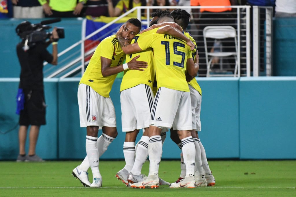 Colombia will be confident after a win over Venezuela. (Photo by Eric Espada/Getty Images)