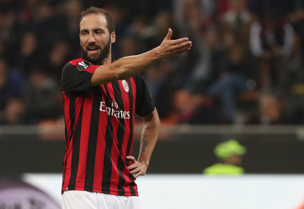 Will Higuain return to goalscoring ways? (Photo by Marco Luzzani/Getty Images)