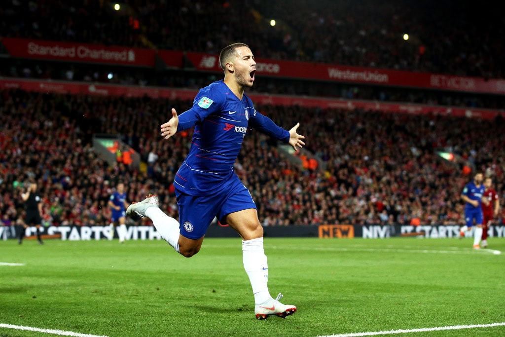 Set to celebrate a move to Real Madrid? (Photo by Jan Kruger/Getty Images)