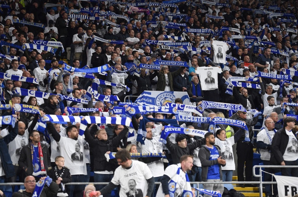 King Power Stadium is set to be filled with emotions on Saturday. (Photo by Oli Scarff/AFP/Getty Images)