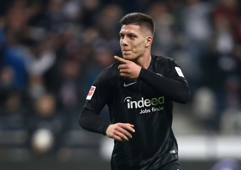 All signs pointing to the Bernabeu for Luka Jovic. (Picture Courtesy - AFP/Getty Images)