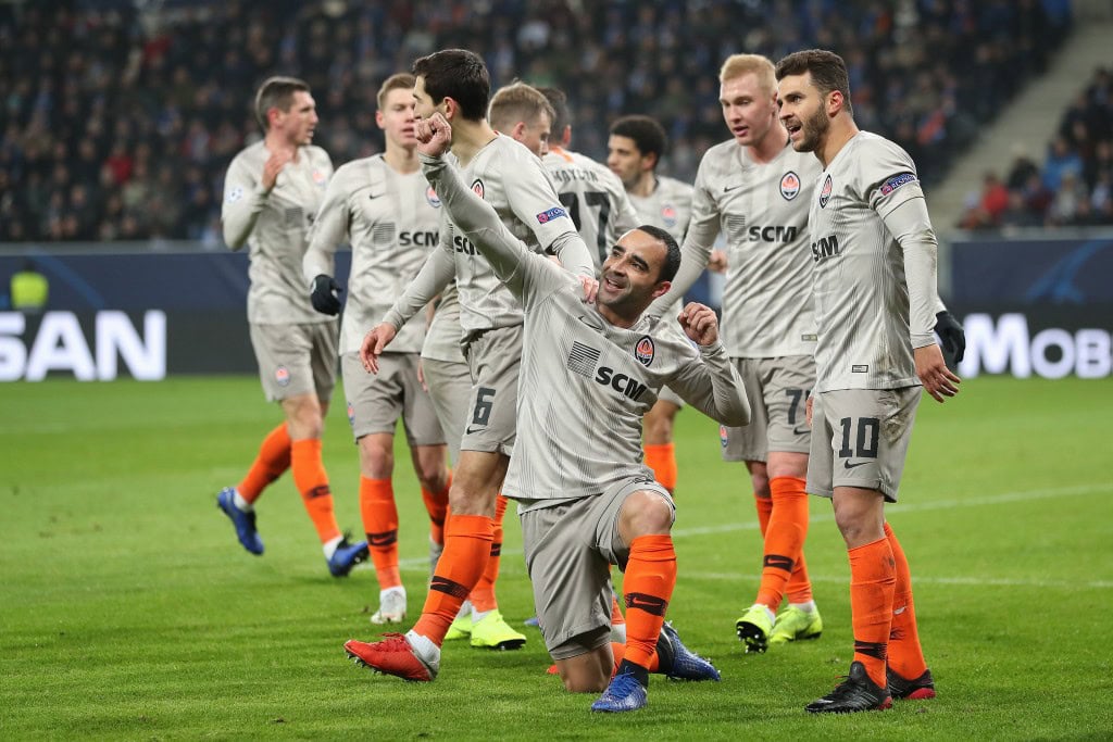 The 3-2 win over Hoffenheim kept Shakhtar Donetsk's UEFA Champions League campaign alive. (Photo by Christian Kaspar-Bartke/Bongarts/Getty Images)