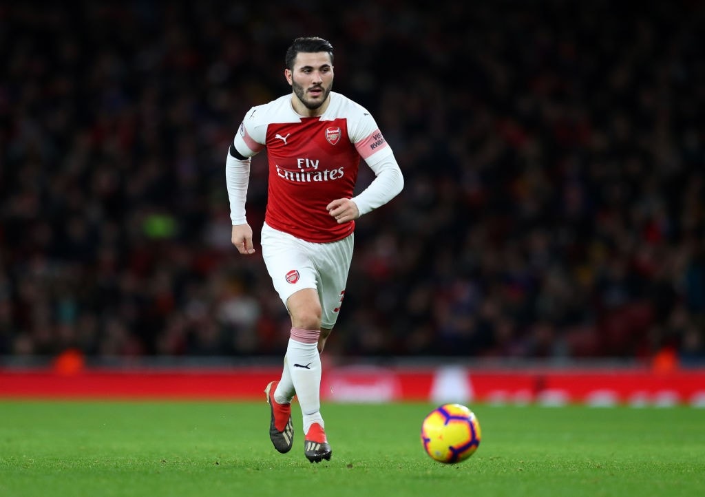 Kolasinac was back to his attacking self against Fulham. (Photo courtesy: AFP/Getty)