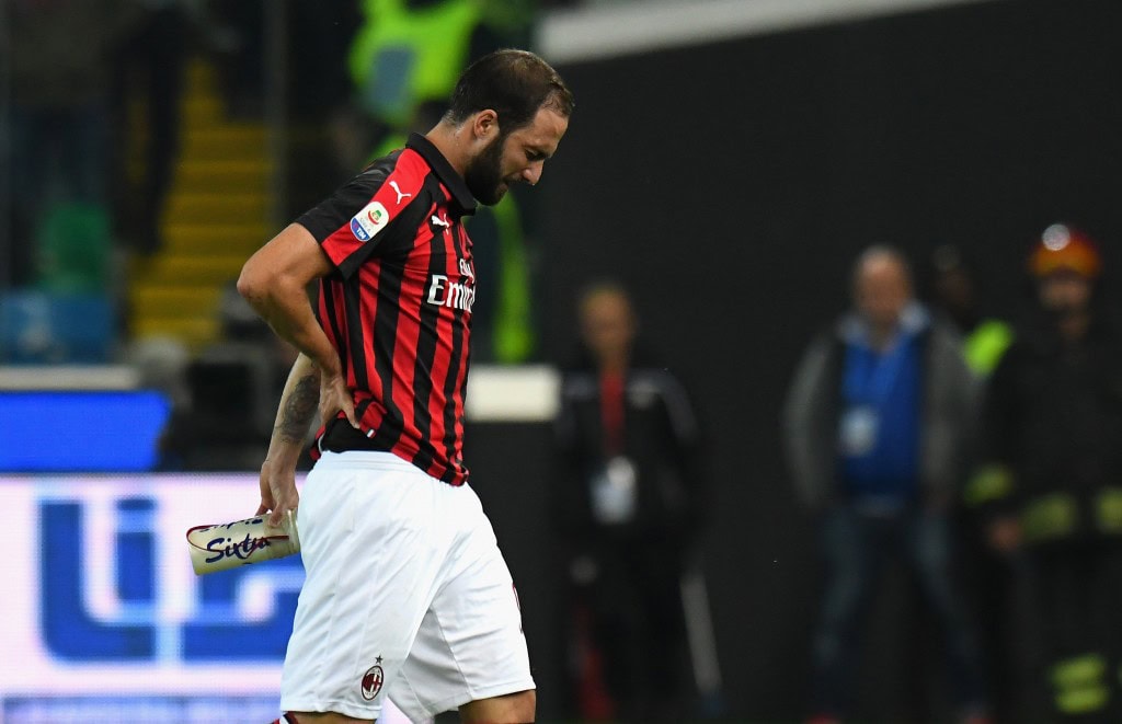 What does the future hold for Higuain? (Photo by Alessandro Sabattini/Getty Images)