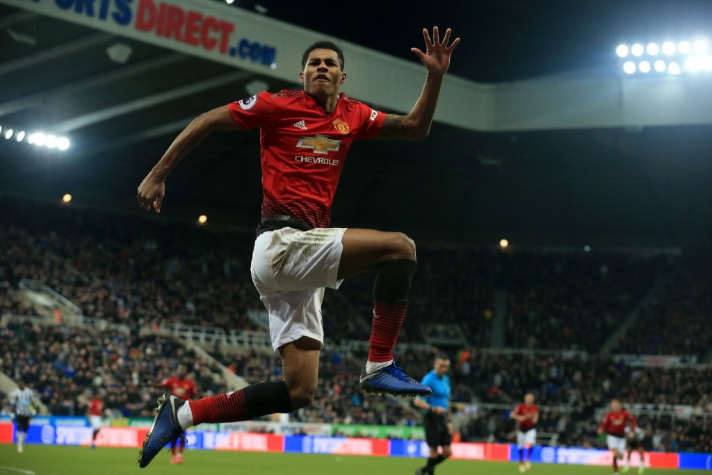 Flying high (Photo by LINDSEY PARNABY/AFP/Getty Images)