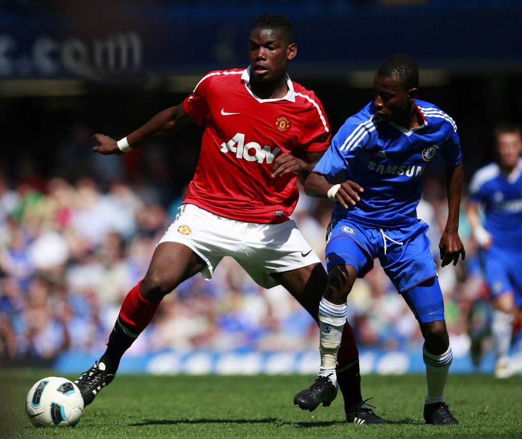 Pogba's potential was there for all to see during his time with United's youth teams (Photo by Dan Istitene/Getty Images)