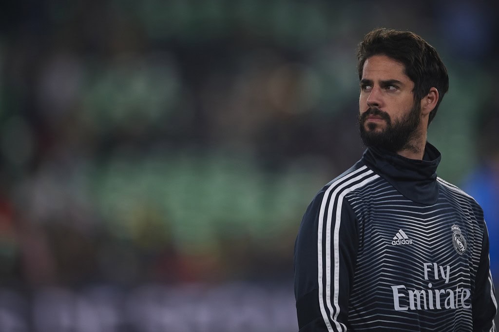 Isco has grown frustrated with the lack of first-team minutes coming his way. (Photo by Aitor Alcalde/Getty Images)