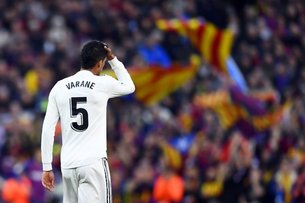 Will Varane show his back to Real Madrid? (Photo by Gabriel Bouys/AFP/Getty Images)