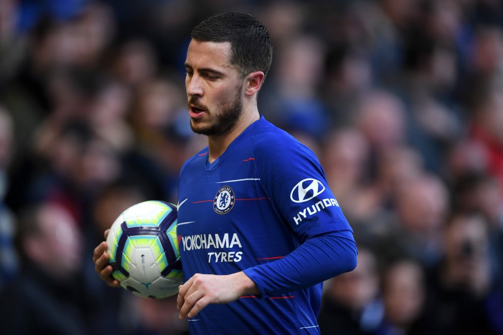 The ball is in Hazard's court. (Photo by Laurence Griffiths/Getty Images)