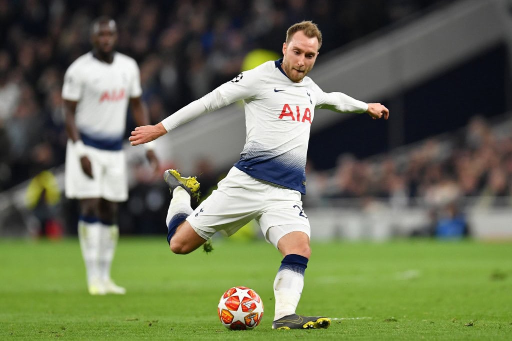 Which badge will Eriksen represent in the summer? (Picture Courtesy - AFP/Getty Images)