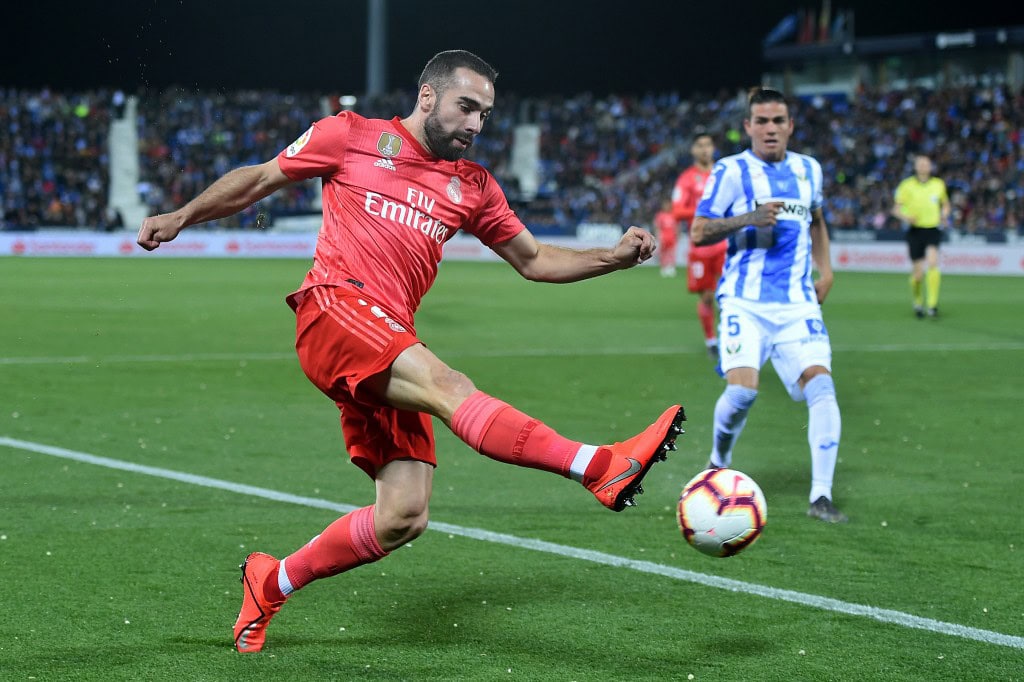 Carvajal looked rusty on his return. (Photo by Denis Doyle/Getty Images)