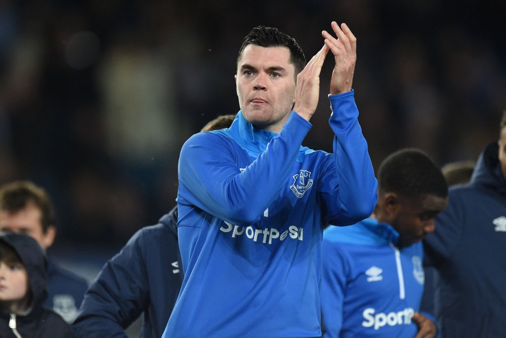 Proving his worth after a disappointing debut season with Everton (Photo by OLI SCARFF/AFP/Getty Images)