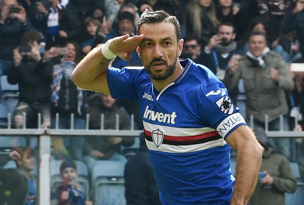 Will Quagliarella end a season to remember on a high? (Photo by Paolo Rattini/Getty Images)