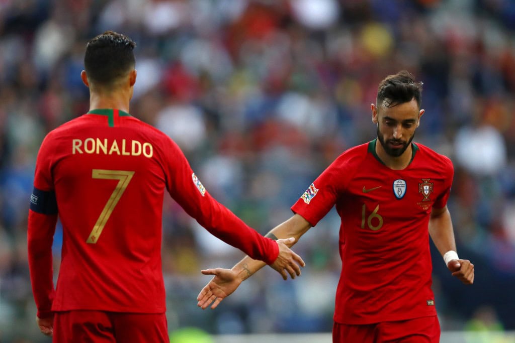 Fernandes set to follow Ronaldo's path from Lisbon to Manchester? (Photo by Dean Mouhtaropoulos/Getty Images)