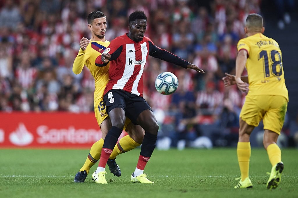 Lenglet was solid, but there is room for improvement. (Photo by Juan Manuel Serrano Arce/Getty Images)